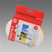 DEN BRAVEN Těsnicí profily z EPDM pryže D-profil - 9*8mm*6bm bílá